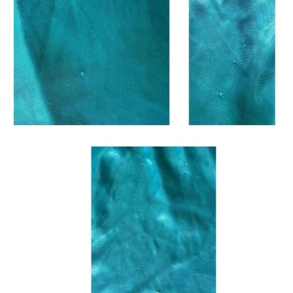 Lati Fashion Intimates Collection Nightgown Medium? Blue Sleeveless Embr… - Picture 12 of 12